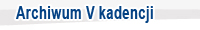Archiwum V kadencji
